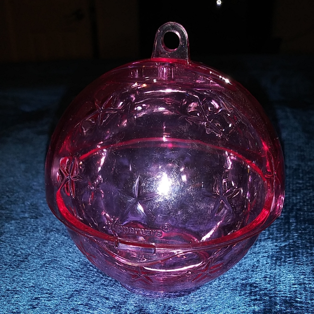 1 Pink Snowball Christmas 🎄 Ornaments